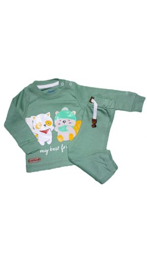 بلوز و شلوار چیاکو طرح راکون و سنجاب