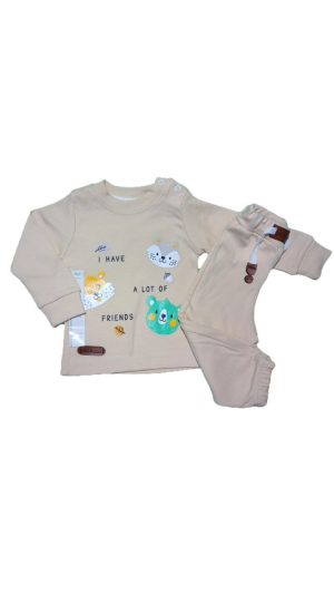 بلوز و شلوار چیاکو طرح کله حیوانات