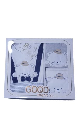 پنج تکه گودمارک طرح خرس و پاپیون