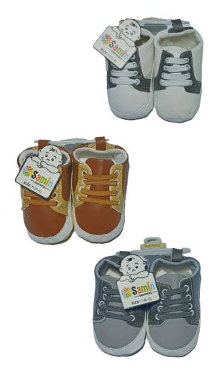 پاپوش سامین طرح چرم ساده