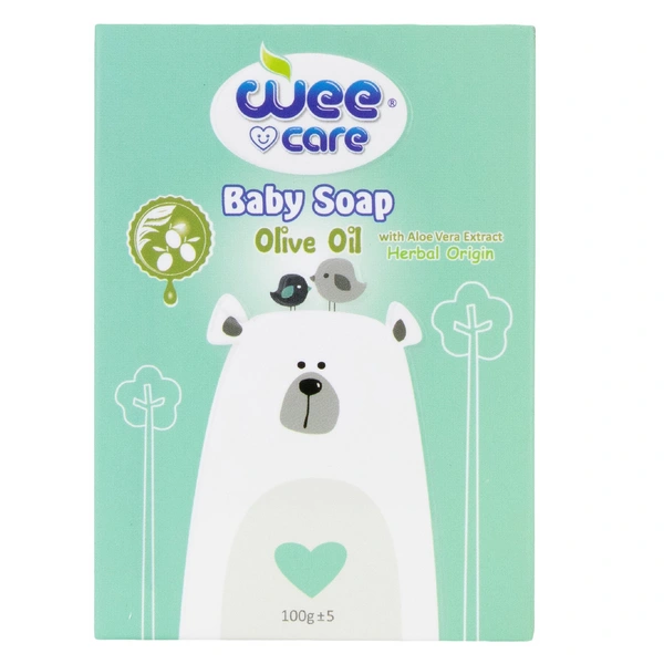 صابون-بچه-وی-کر-حاوی-عصاره-آلوئه-ورا-و-روغن-زیتون-100گرمی-1