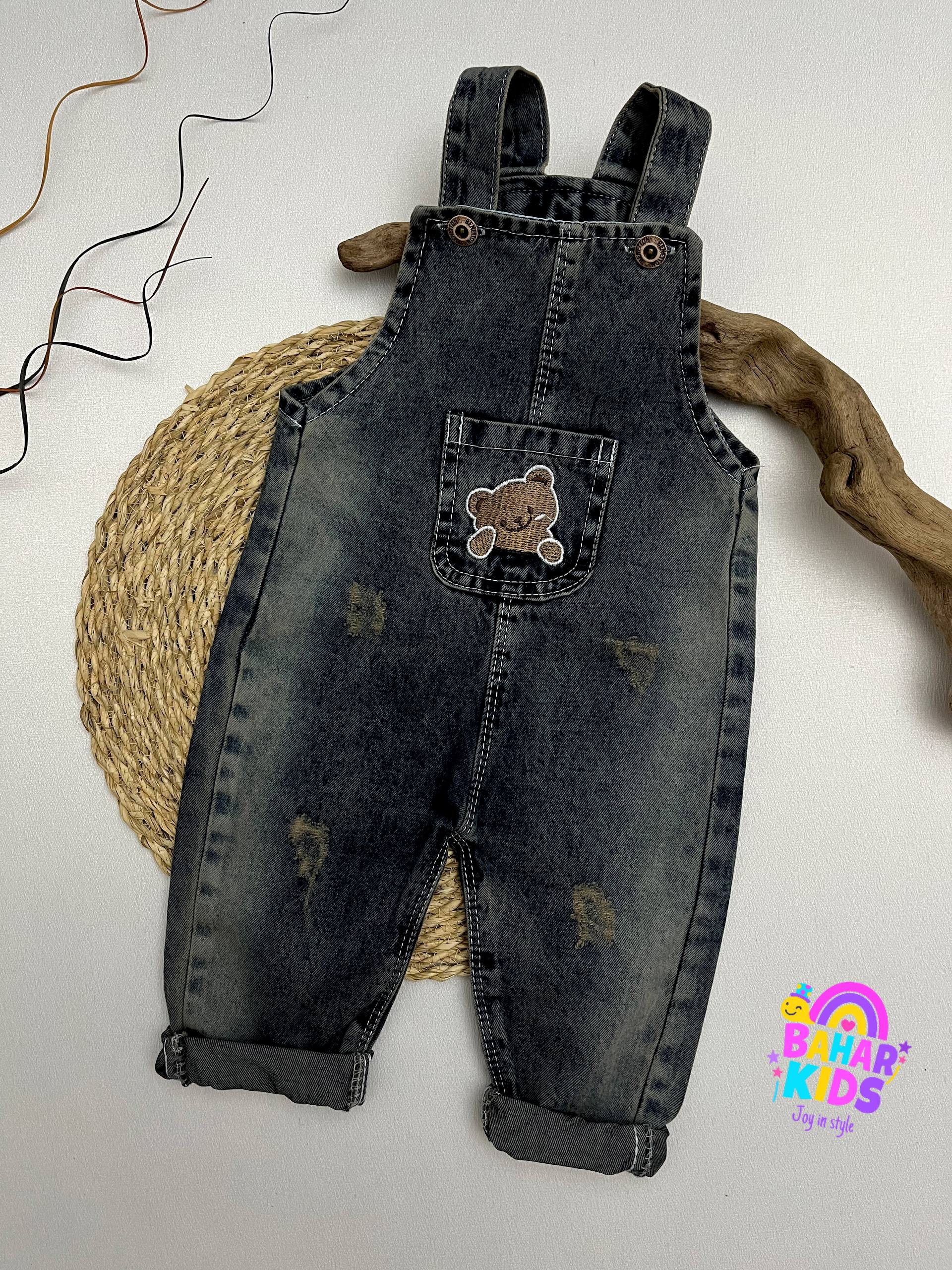 پیشبندی لی بهار طرح خرس بامزه کد 4474