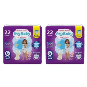 پوشک شورتی مای بیبی سایز 6