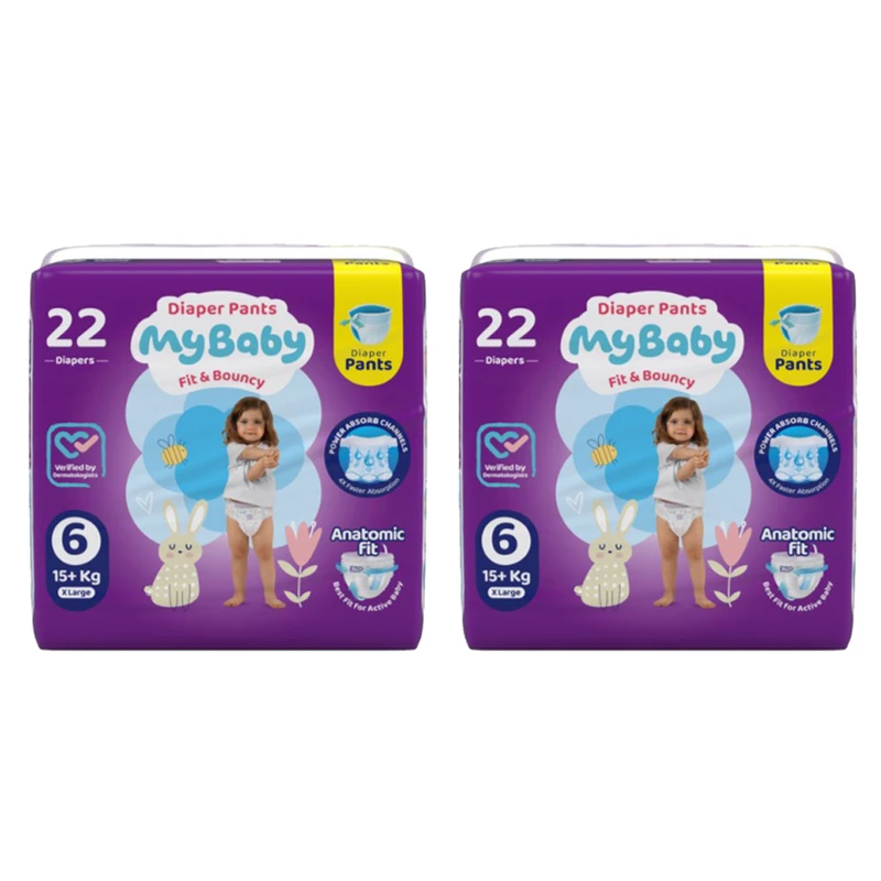 پوشک شورتی مای بیبی سایز 6