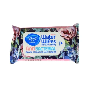 دستمال مرطوب پاک کننده دست و صورت دافی 12 عددی