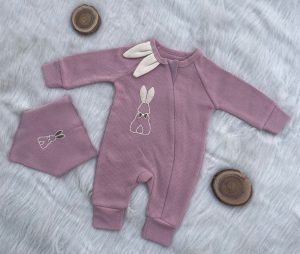 سرهمی زیپی بی بی وان طرح خرگوش