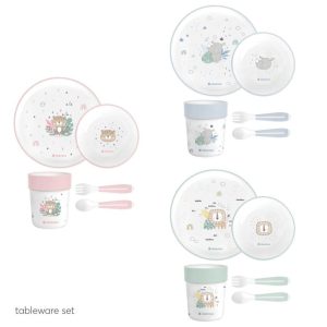 سرویس غذا خوری ملامین کیکابو طرح savanna