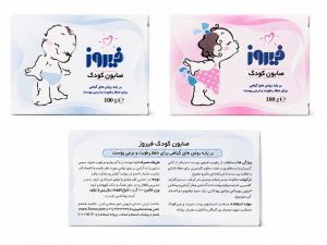 صابون کودک 100 گرمی فیروز