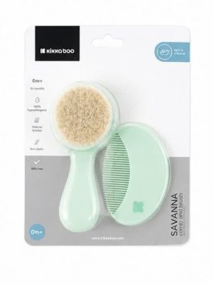 ست شانه و برس الیاف طبیعی کیکابو مدل SAVANNA
